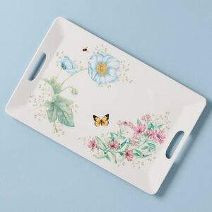 Garden Floral Handled Serving Tray