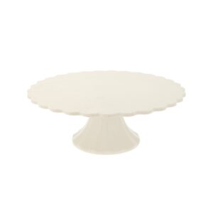 Cream Bamboo Cake Stand